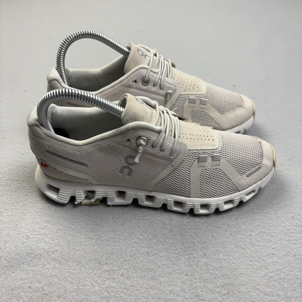 On Cloud Shoes Womens Size 6 Gray CloudTec Running Sneakers Mesh Athletic